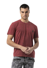 Erkek Regular Fit Bisiklet Yaka Kısa Kollu Basic Tişört CT808