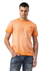 Erkek Regular Fit Bisiklet Yaka Kısa Kollu Tişört CT810
