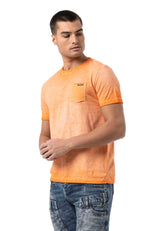Erkek Regular Fit Bisiklet Yaka Kısa Kollu Tişört CT810