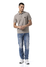 Erkek Polo Yaka Regular Fit Kısa Kollu Pamuklu Tişört CT825