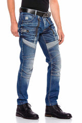 CD576 Parça Dikişli Slim Fit Erkek Jean Pantolon