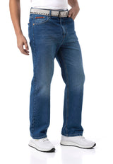 Erkek Baggy Fit Rahat Kesim Streetwear Tarz Pantolon CD903