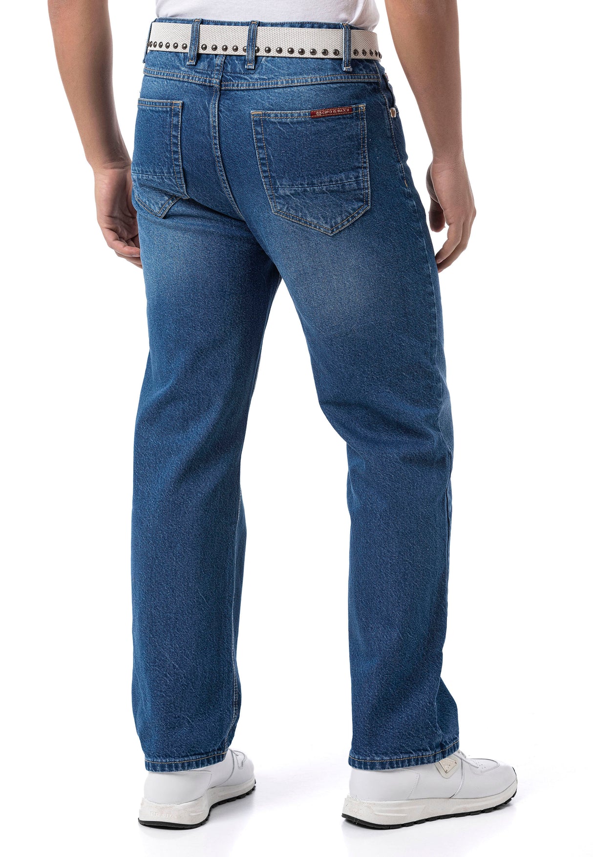 Erkek Baggy Fit Rahat Kesim Streetwear Tarz Pantolon CD903