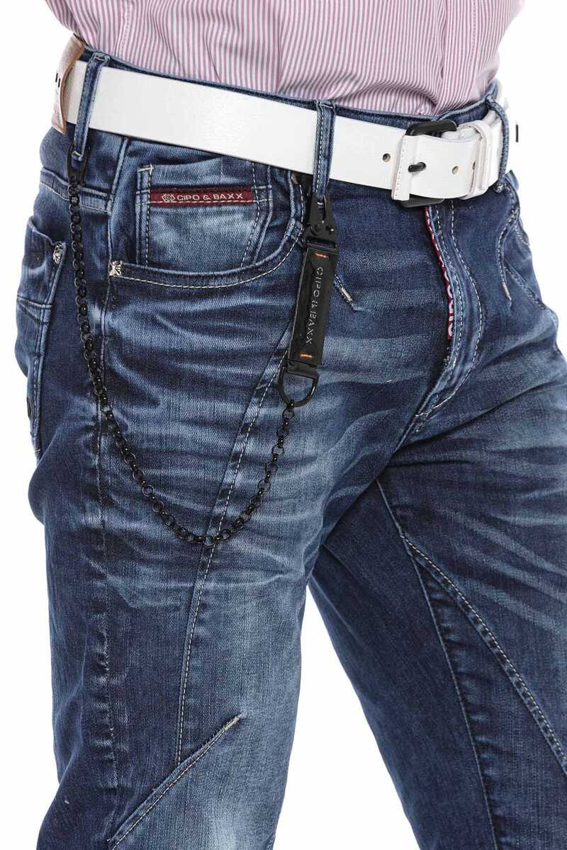 CD676 Straight Fit Kesim Erkek Jean Pantolon