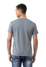 Erkek Regular Fit Baskılı Pamuklu T-shirt CT827