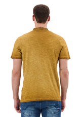 Hakim Yaka Düğmeli Basic Erkek T-Shirt CT835