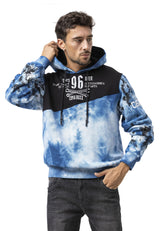 CL593 Erkek Hoodie Sweatshirt – Modern Baskılı, Kapüşonlu, Rahat Kesim Sweatshirt