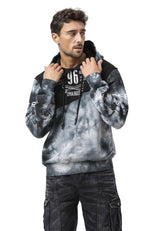 CL593 Erkek Hoodie Sweatshirt – Modern Baskılı, Kapüşonlu, Rahat Kesim Sweatshirt