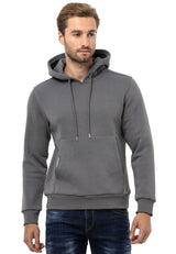 CL557 Basic Erkek Kapişonlu Sweatshirt