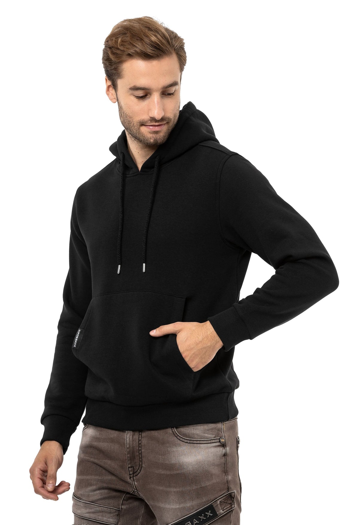 CL557 Basic Erkek Kapişonlu Sweatshirt