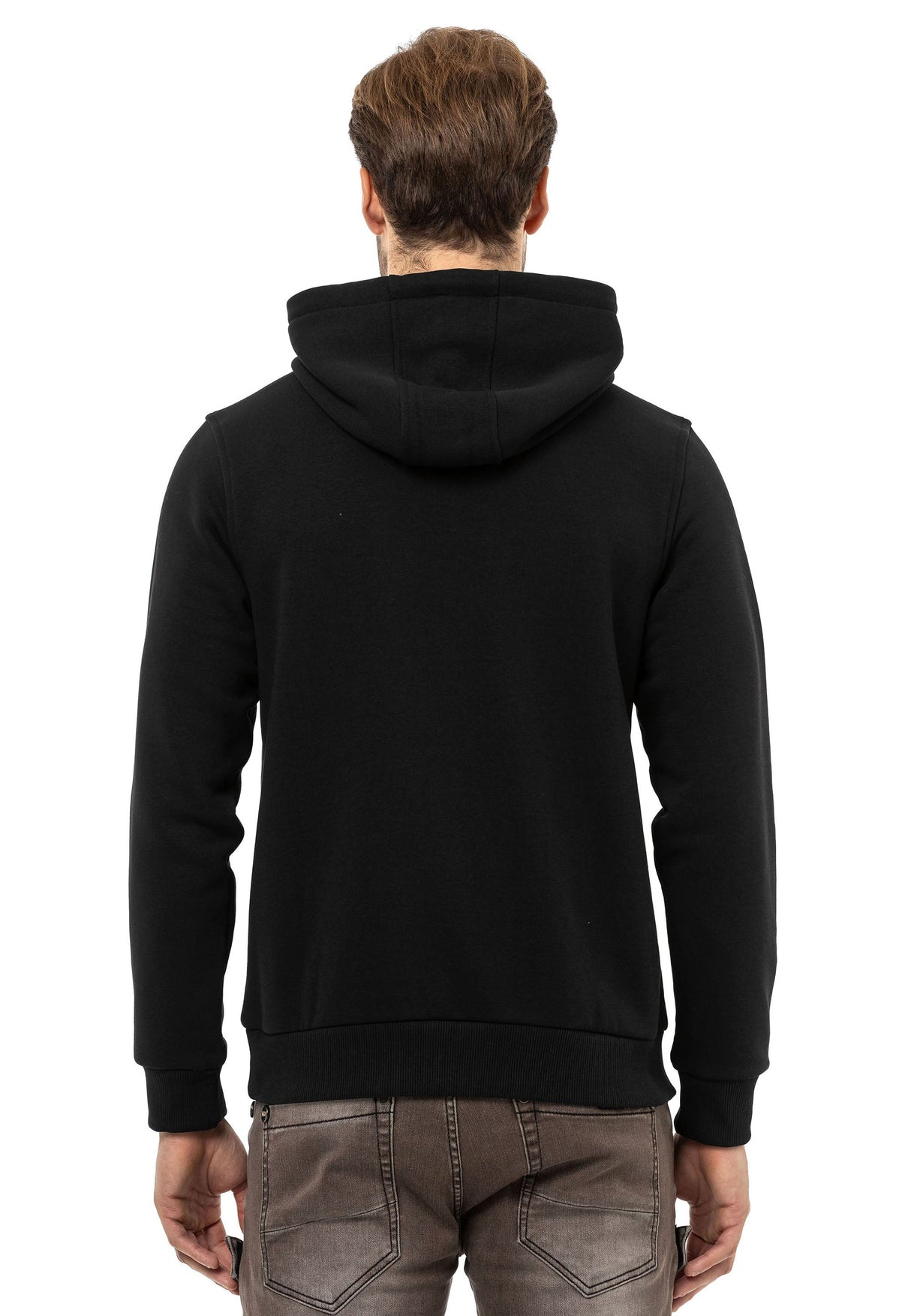 CL557 Basic Erkek Kapişonlu Sweatshirt