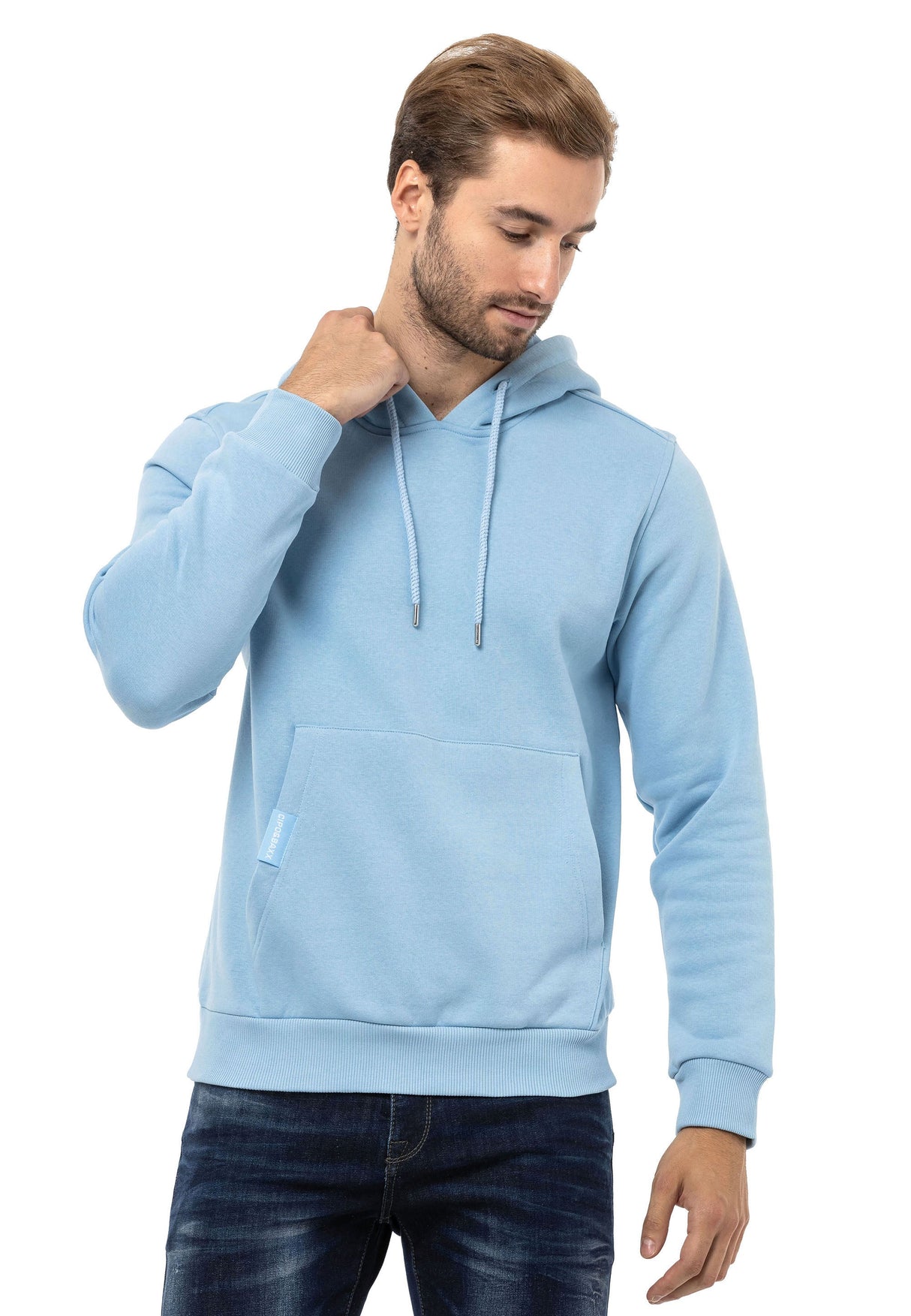 CL557 Basic Erkek Kapişonlu Sweatshirt