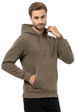 CL557 Basic Erkek Kapişonlu Sweatshirt