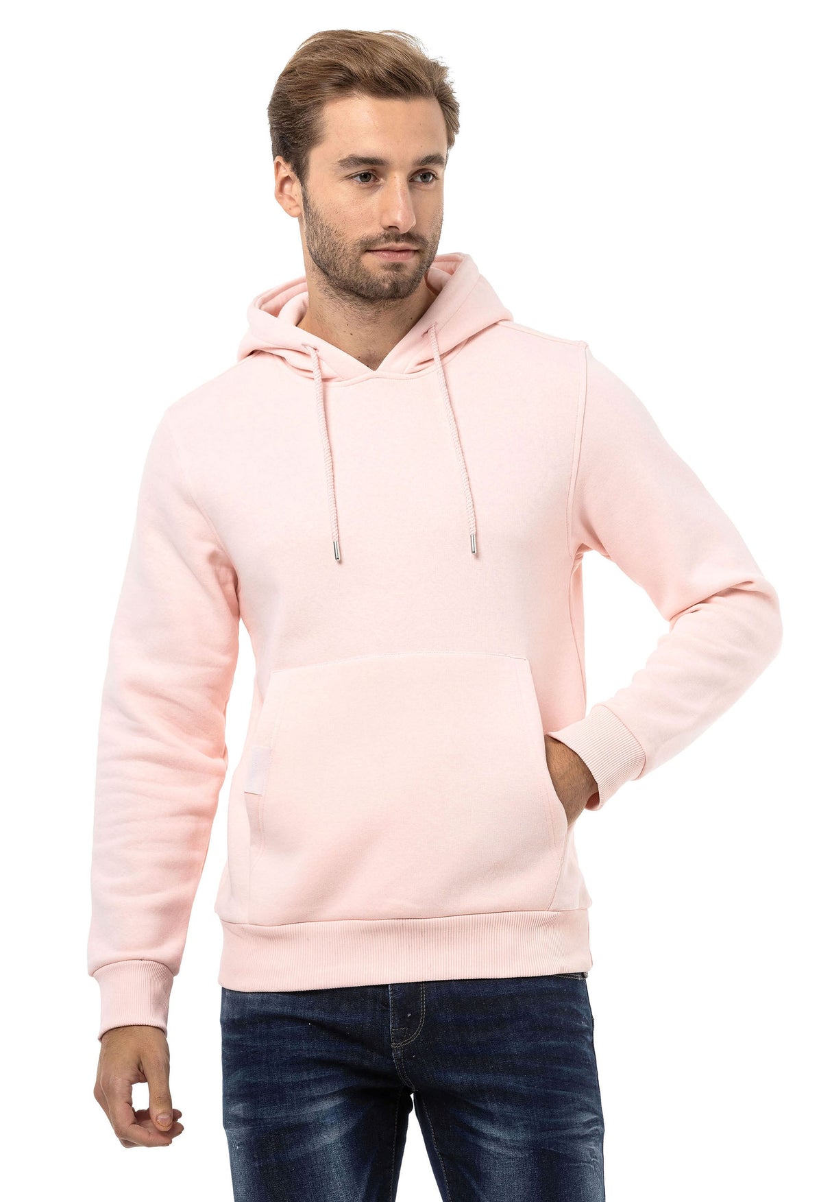 CL557 Basic Erkek Kapişonlu Sweatshirt