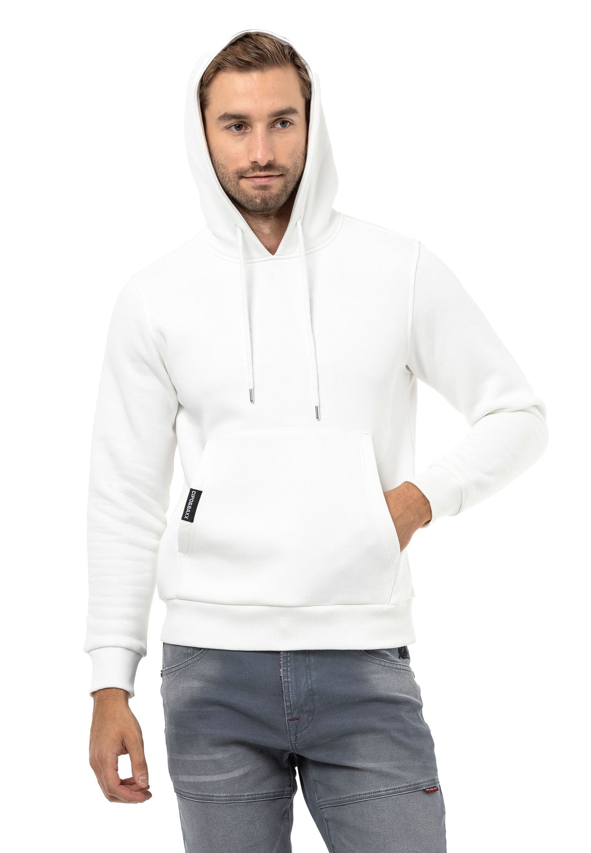 CL557 Basic Erkek Kapişonlu Sweatshirt