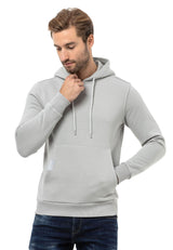 CL557 Basic Erkek Kapişonlu Sweatshirt