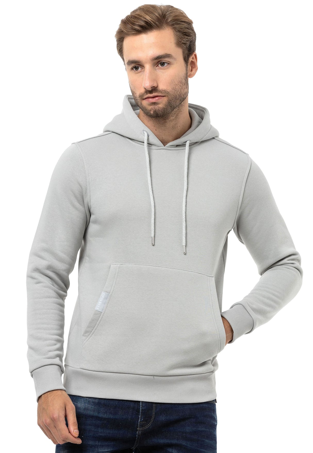 CL557 Basic Erkek Kapişonlu Sweatshirt