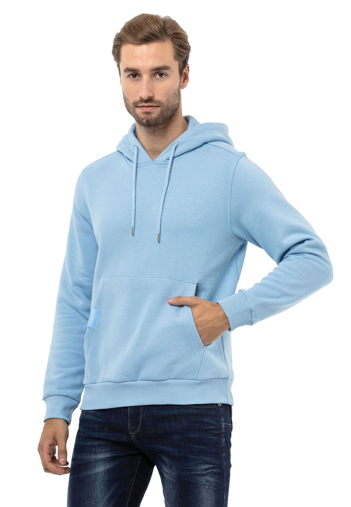 CL557 Basic Erkek Kapişonlu Sweatshirt