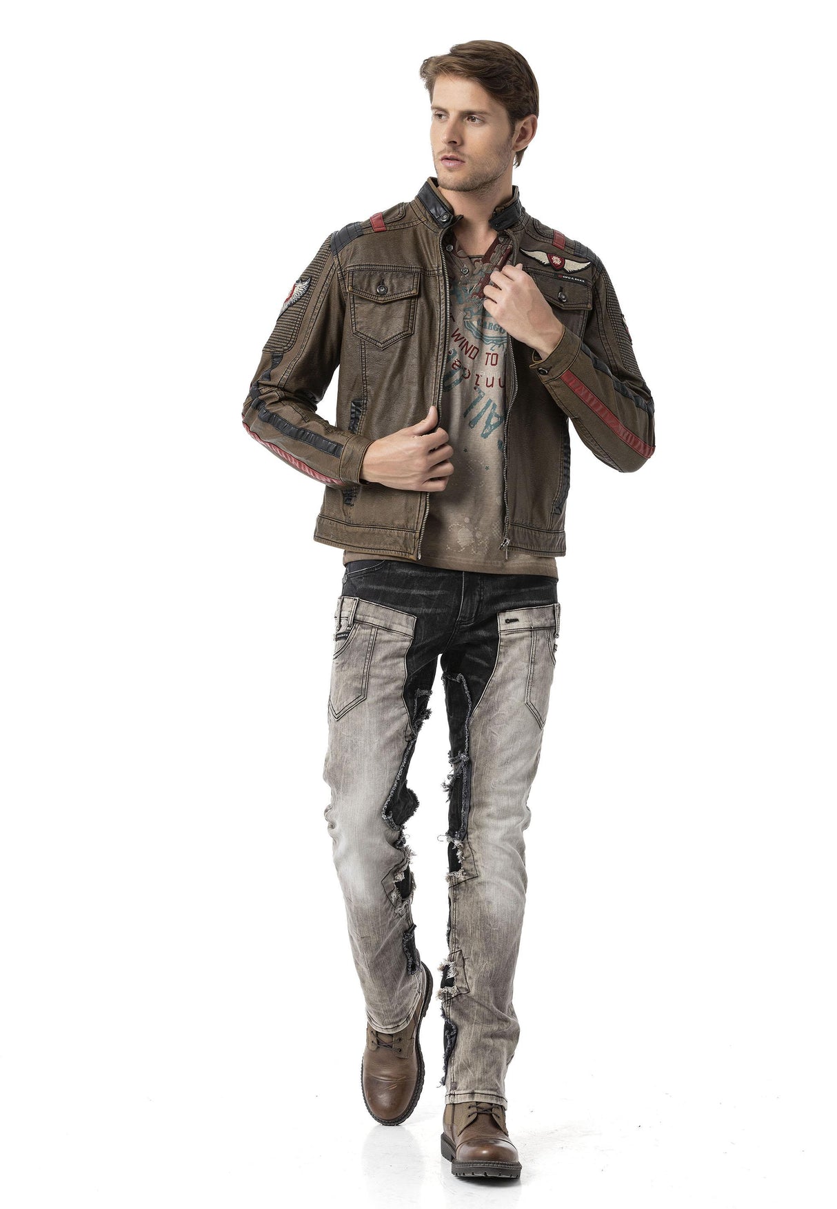 CJ304 Alpha Strike Luxe Men Jacket