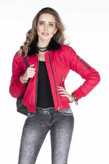 WJ141 Kadın Çıkarılabilir Kürt Yakalı Mont