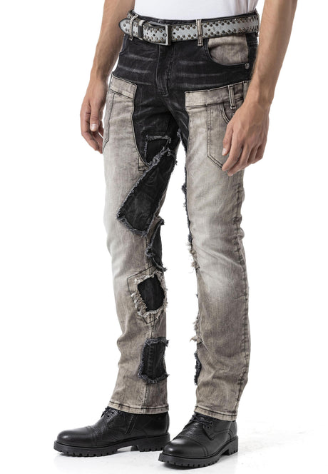 CD875 Peç Model Regular Fit Rahat Kesim Esnek Likralı Denim Jeans Kot Pantolon