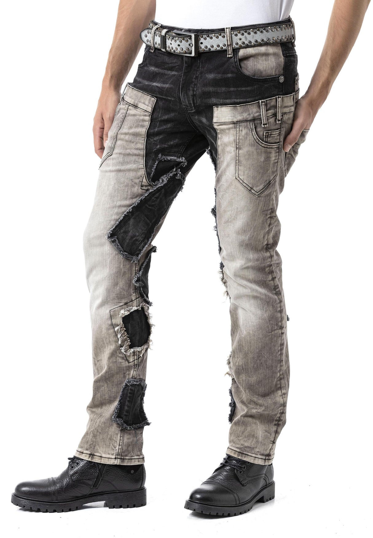 CD875 Peç Model Regular Fit Rahat Kesim Esnek Likralı Denim Jeans Kot Pantolon