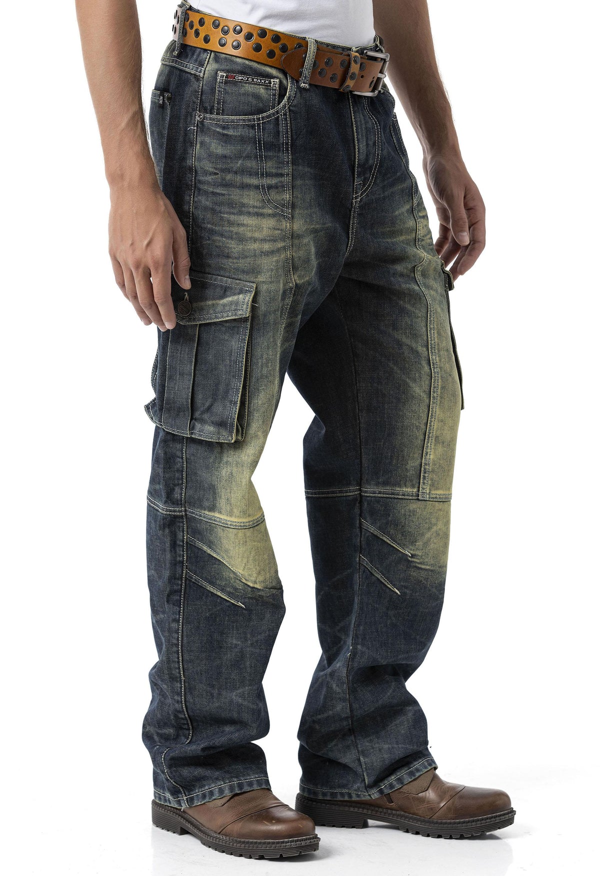 CD897 StreetFlow Baggy Men Jeans