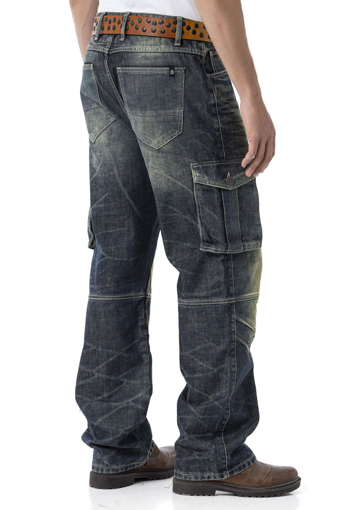 CD897 StreetFlow Baggy Men Jeans