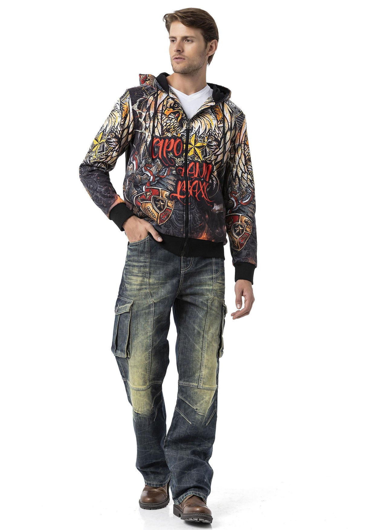 CD897 StreetFlow Baggy Men Jeans