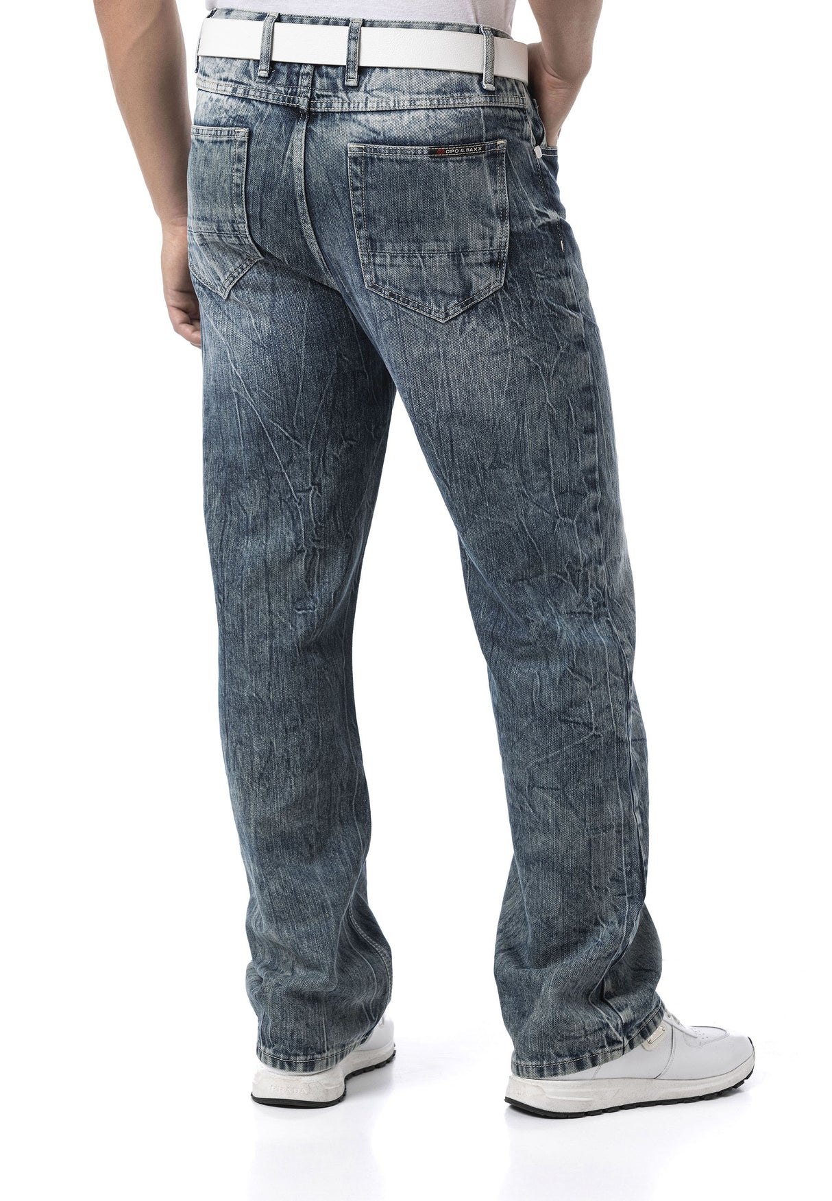 CD903 – Men’s Wide Leg Relaxed Fit Trousers