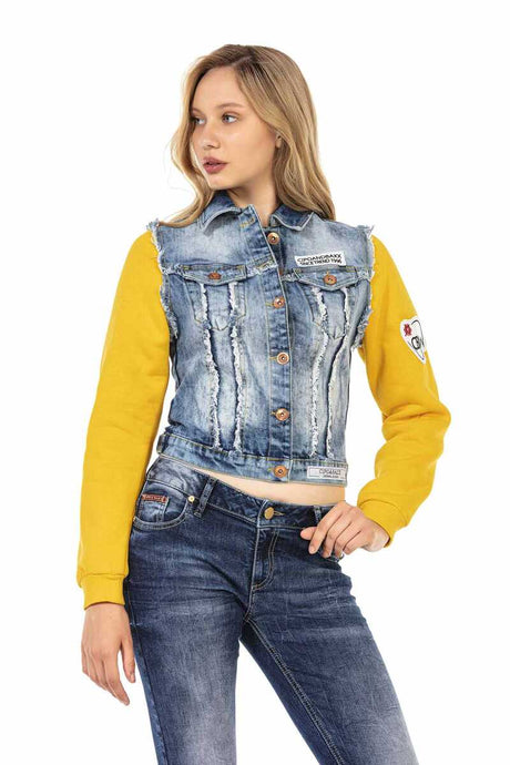 WJ192 Kadın Kot  Ceket