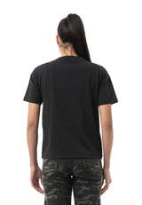 Kadın Regular Fit Baskılı Basic T-Shirt WT390
