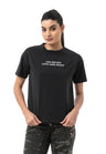 Kadın Regular Fit Baskılı Basic T-Shirt WT390