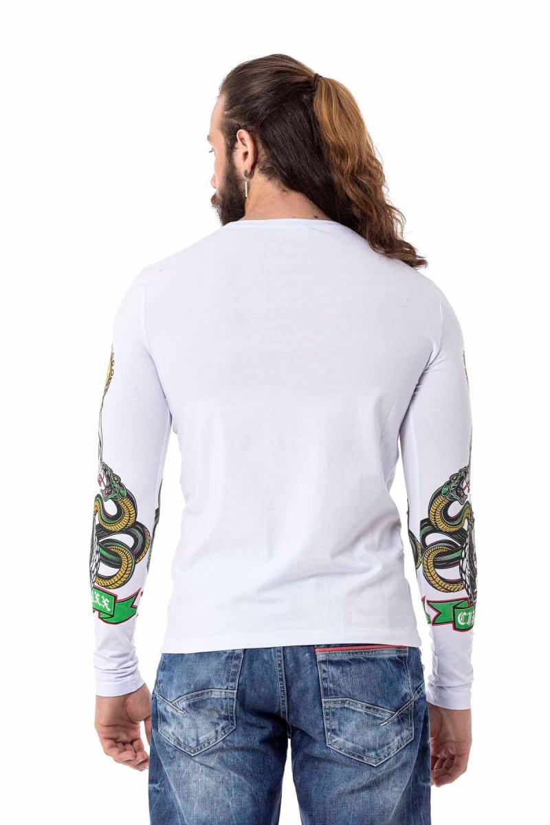 CL514 Kuru Kafa Baskılı Sweatshirt