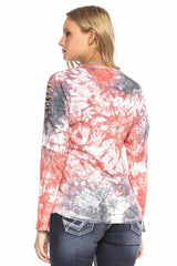 WL241 Yırtık Omuz Detaylı Ince  KadınSweatshirt