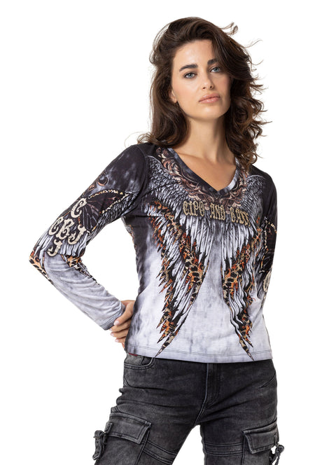 WL353  Uzun Kol  Kadın Sweatshirt