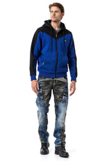 Regular Fit Yıkamalı Denim Jean Pantolon Mavi Erkek Jean CD894