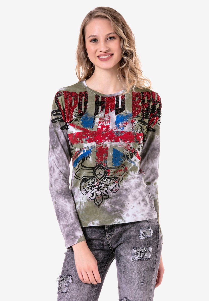 WL282 Büyük Britanya Baskılı Sweatshirt