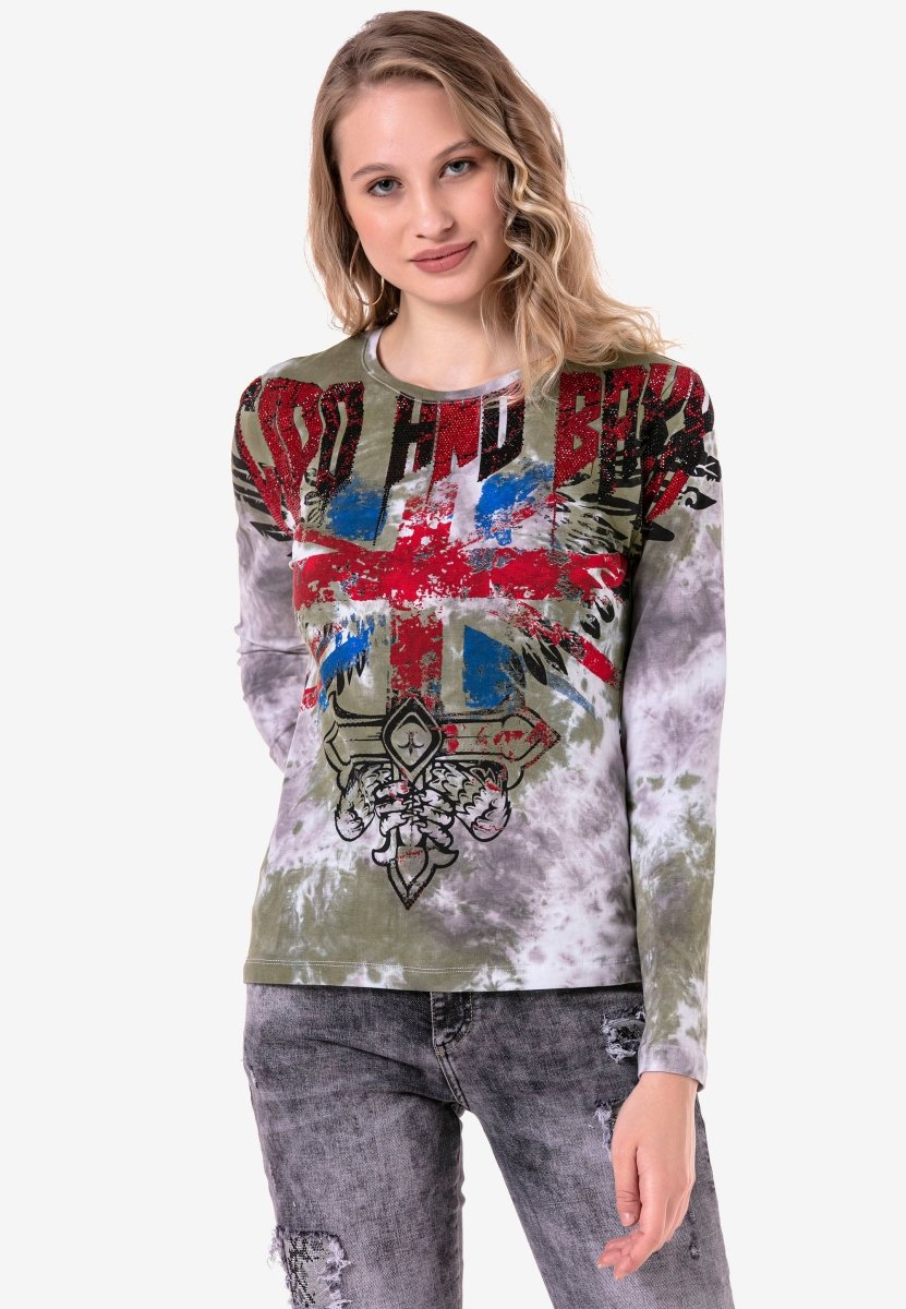 WL282 Büyük Britanya Baskılı Sweatshirt