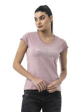 WT396 Women's Graphic Print T-Shirt