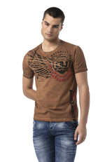 CT809 Erkek T-Shirt – Dikkat Çekici Ön Baskı & Modern Streetwear Tarzı