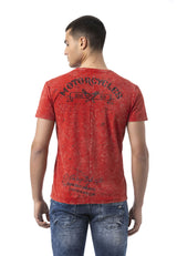 CT813 Erkek T-Shirt – Modern Baskılı, Rahat Kesim, Yumuşak Dokulu Günlük Üst