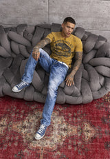 CT813 Erkek T-Shirt – Modern Baskılı, Rahat Kesim, Yumuşak Dokulu Günlük Üst