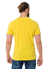 CT721 Renkli Taşlı Basic Tişört