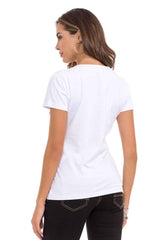 WT370 Marka Detaylı Exclusive Kadın Tişört