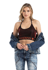 WB103 Women’s Stylish Crop Bustier Top