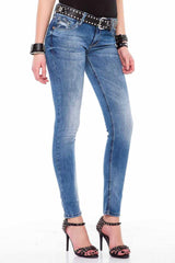 WD344 Kadın Slim Fit Basic Jean