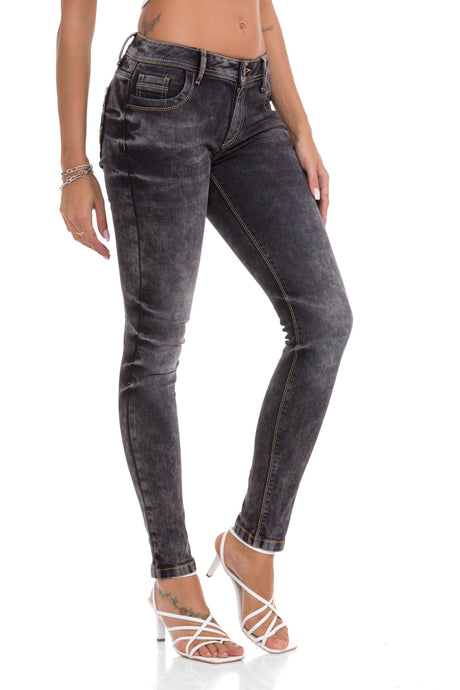 WD443 Basic Slim Fit Kadın Jean Pantolon