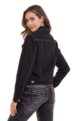 WJ212 Basic Kısa  Kadın Jeans  Ceket