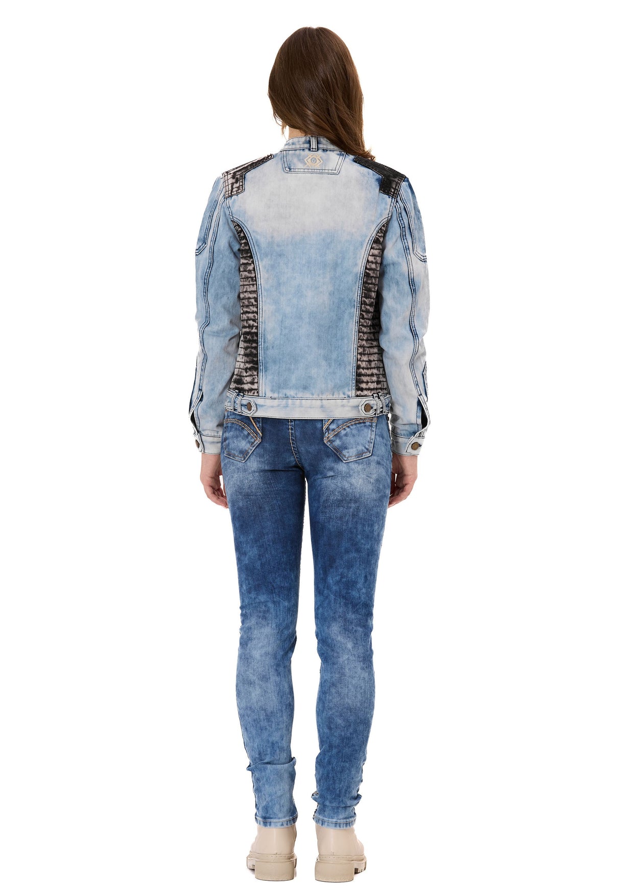 WJ233 Kadın Kot Ceket – Modern Kesim & Şık Detaylarla Trend Görünüm